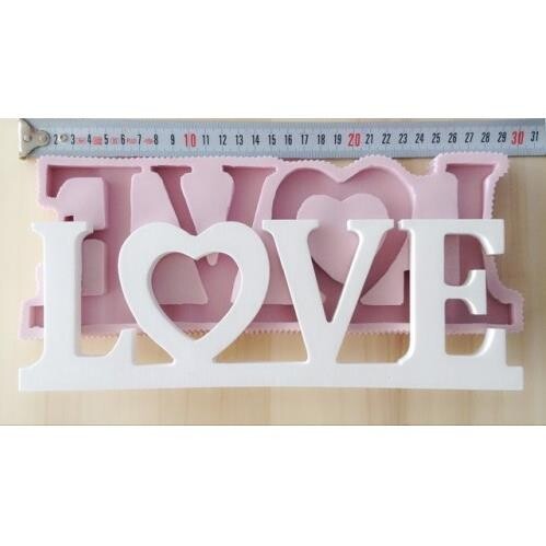Büyük Love Silikon Kalıp - 1